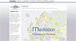Desktop Screenshot of euromediation.com